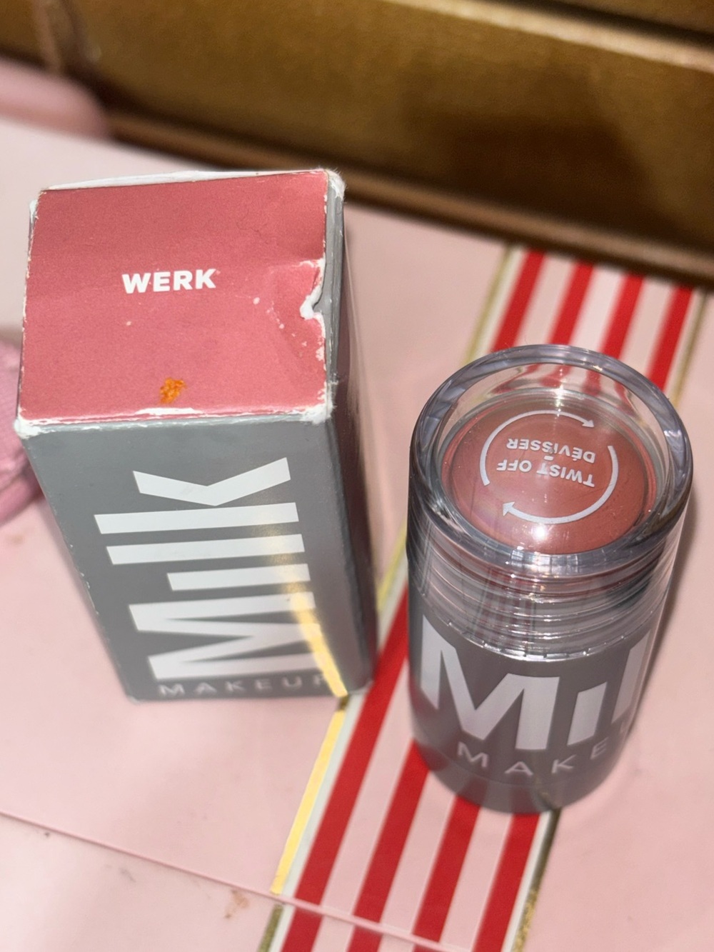 Milk Makeup Werk Lip + Cheek Stick - Picture 2 of 2